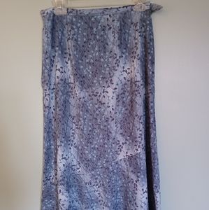 Sag Harbor long blue skirt